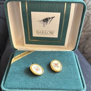 Barlow Floral Handpainted Earrings